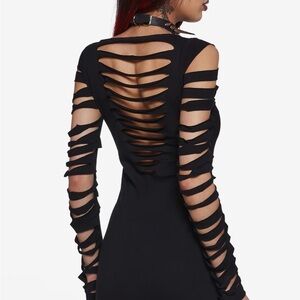 Widow Portal To Hell Shredded Dress